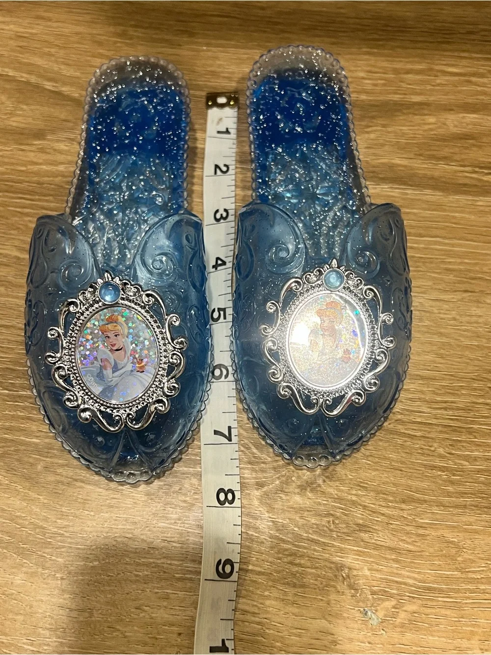 Cinderella Princess Dress-Up Tiara, Wand & Shoe Set - Kids Accessories
